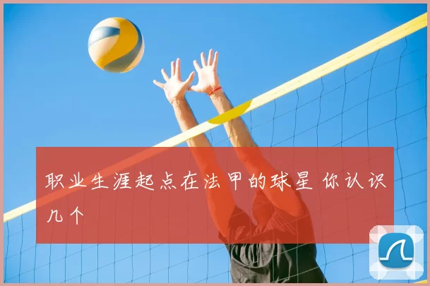 职业生涯起点在法甲的球星 你认识几个